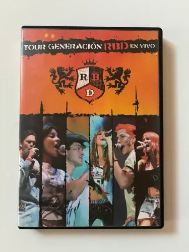SUPER PROMOÇÃO: DVD RBD Tour Generacion en vivo Rebelde