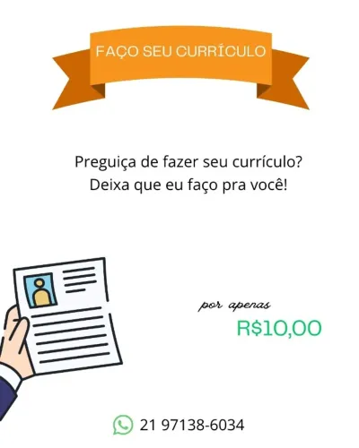 faço seu currículo