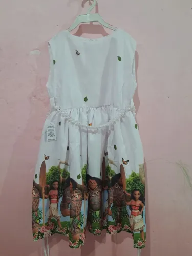 Vestido infantil da Moana 