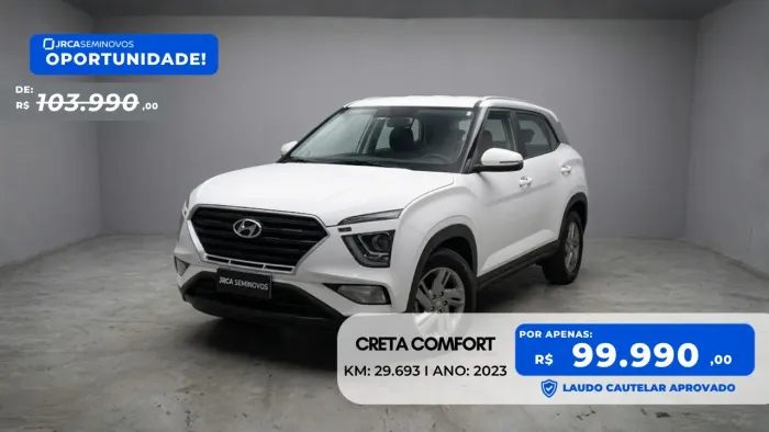 Hyundai Creta Comfort 1.0 TB 12V Flex AUT 2023