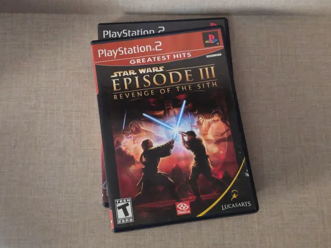 Jogo ps2 star wars episode 3