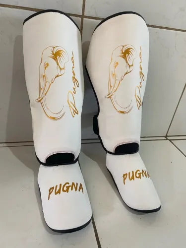 ? VENDO PAR DE CANELEIRAS PUGNA - TAMANHO G