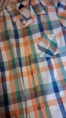 Camisa infantil Xadrez