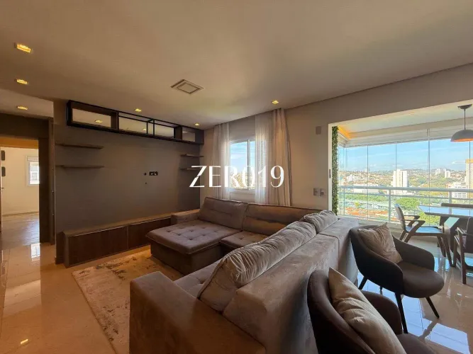 Apartamento para Locação no Taquaral Campinas com 2 Suítes e Varanda Gourmet