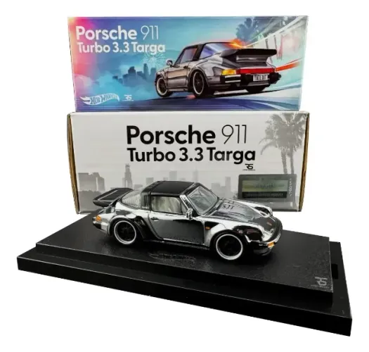 Hot Wheels Rlc Porsche 911 Turbo 3.3 Targa 1:64 Chase 2026