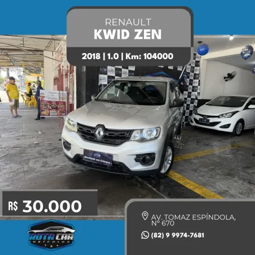 Renault Kwid Zen 1.0 Flex 12V 5P Mec. 2018