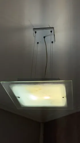 Luminária pendente + 2 plafons 