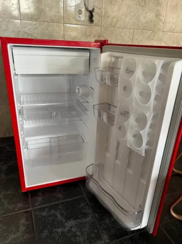Frigobar Consul Retrô 117 Litros Vermelho Carmim