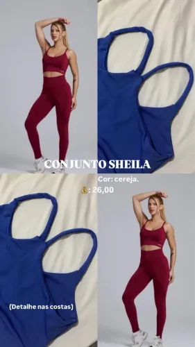 Roupas novas de academia!