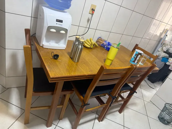 Mesa com 6 cadeiras venda