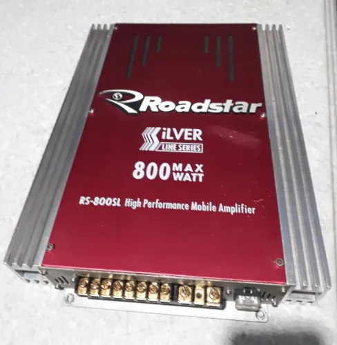 Módulo de som automotivo na marca Rodstar usado semi novo 