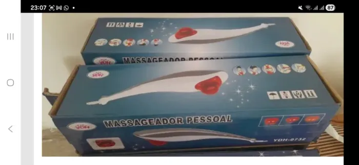 Massageador tubarão com infravermelho