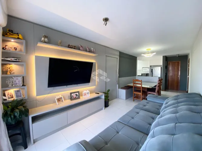 Apartamento com 3 quartos/dormitórios no bairro Rio Caveiras, em Biguaçu - SC