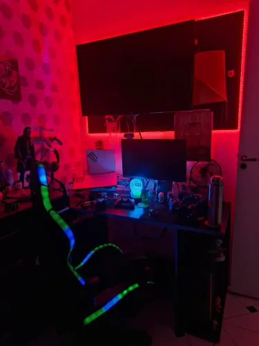 Cadeira Gamer com Led