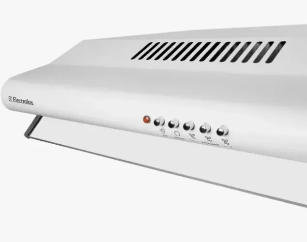 Depurador de Ar Parede Electrolux 60cm Branco com Filtro Lavável e Máscara Captadora de Ar