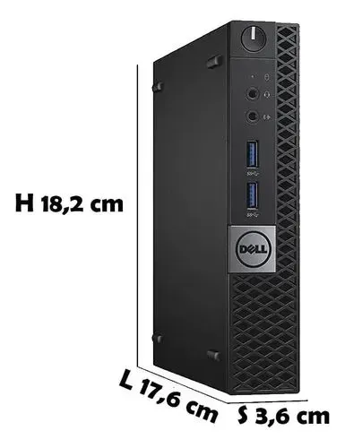 Dell OptiPlex 3000 Mini - Intel i3 12ª Geração | 16GB RAM | SSD + 1TB | Windows 11 Pro