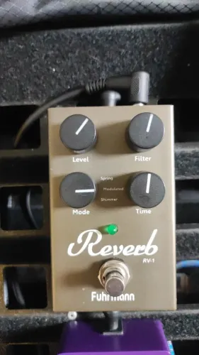 Pedal Reverb Fuhrmann Rv-1
