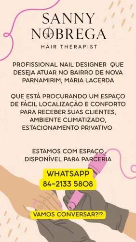 Parceria Nail designer Nova Parnamirim