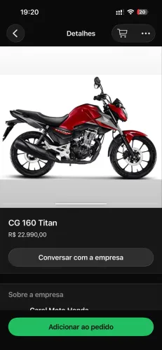 Alugue sua moto e no fim ela é sua !
