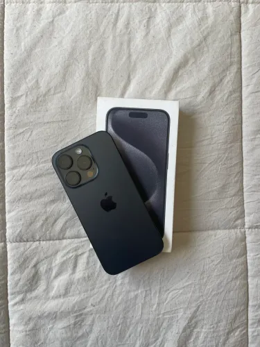 iPhone 15 pro com caixa e nota fiscal, 100%