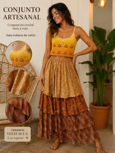 ? Conjunto Boho Artesanal ?