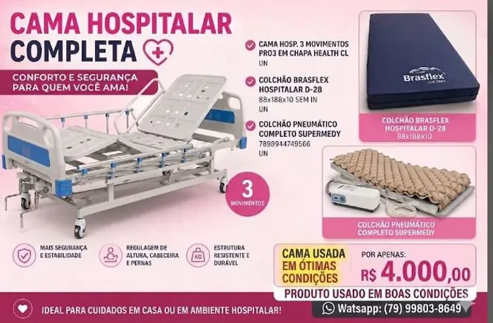 Cama hospitalar 