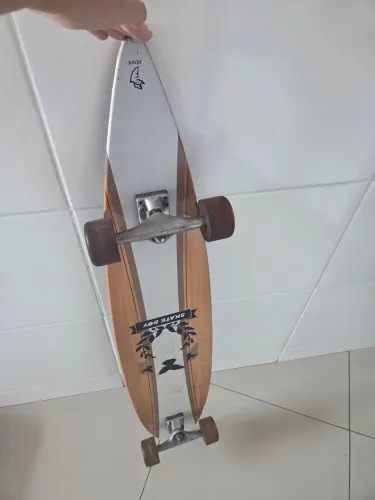 Longboard Pintail Completo - Ótimo para Passeio e Carving
