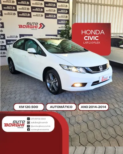 Honda Civic Sedan LXR 2.0 Flexone 16V Aut. 4P 2014