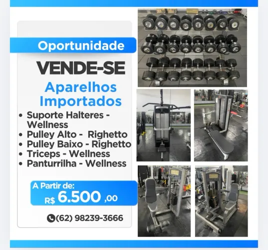 Aparelhos para Academia