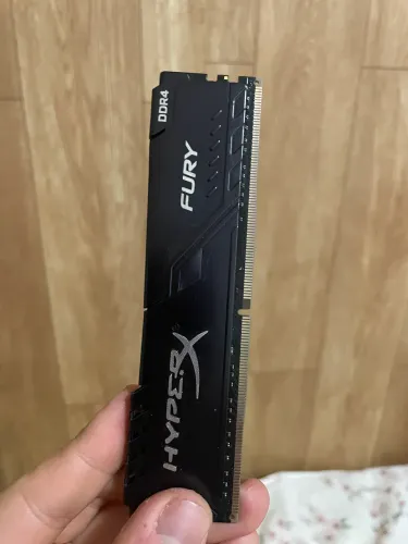 MEMÓRIA RAM HYPERX FURY 8gb ddr4 2666mhz+ FRETE GRÁTIS!