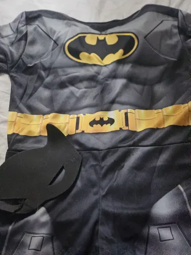 Fantasia Infantil do Batman com capa