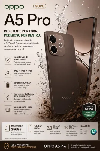 Smartphone OPPO A5 Pro