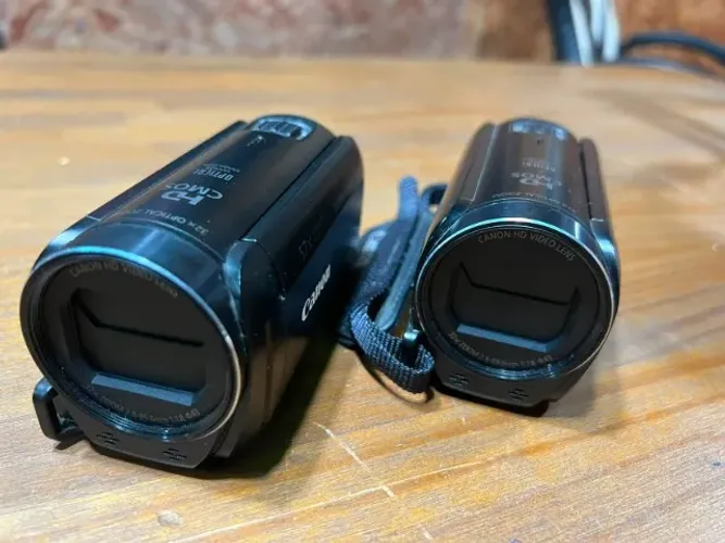 2 Filmadora Canon Hf-r800 Grava No Cartão Eventos Jogo Igreja