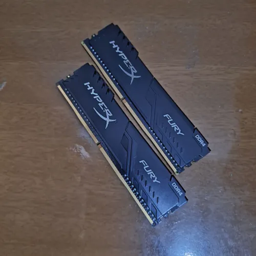 Memórias Ram HyperX Fury 8GB 2666mhz