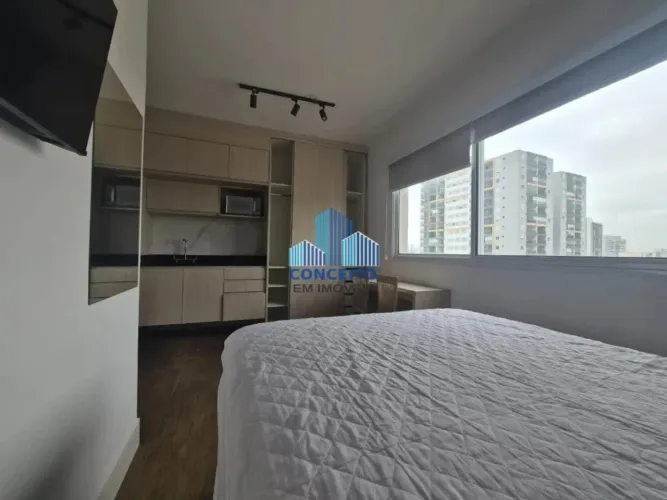 Excelente oportunidade!!! Apartamento (Studio) para Locação, semi mobiliado, com 1 dormito