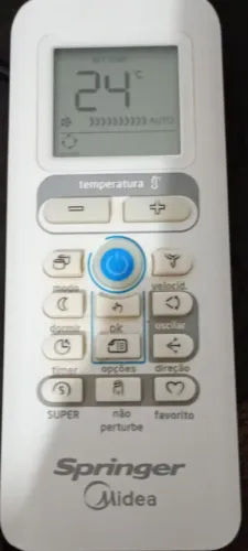 Controle original Springer Midea em estado de NOVO !
