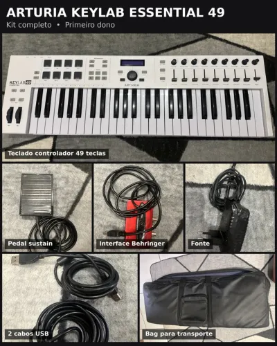 Teclado Arthuria key 49 - controlador