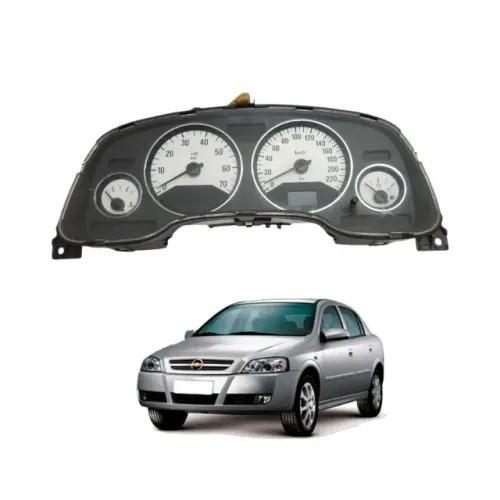 Painel de Instrumentos Velocimetro Gm Astra 2.0 8v 2008 a 2011 com Fundo Branco Original 