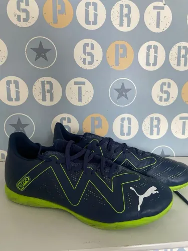 chuteira puma futsal azul tamanho 43