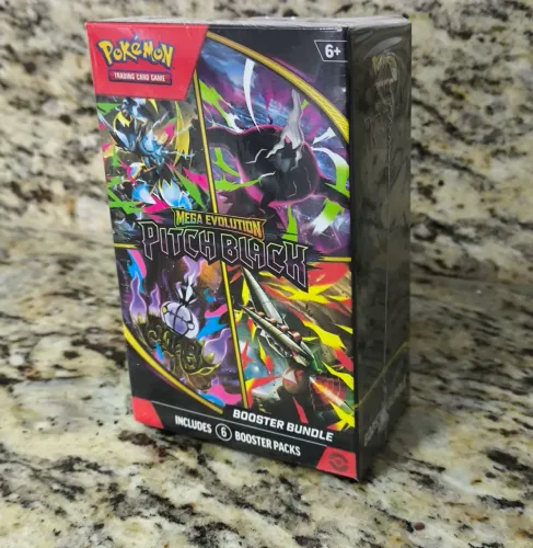 Mini Booster Box - Pokémon Mega Evolution - Pitch Black - Inglês