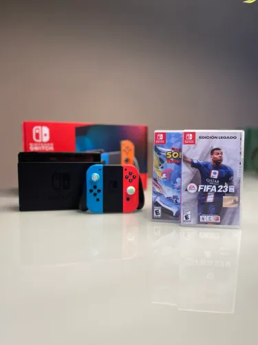 ? Nintendo Switch Completo + Pro Controller Original + Jogos + Acessórios