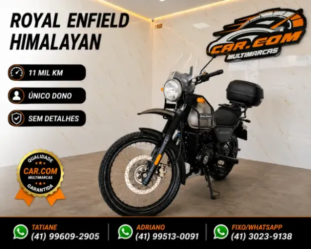 Royal Enfield Himalayan 411 Efi c/ 11.000 Km | Impecável, Estado de Zero!!!