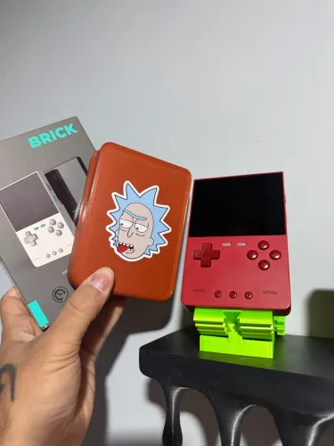 Trimui Brick Red Usado com case completo na caixa