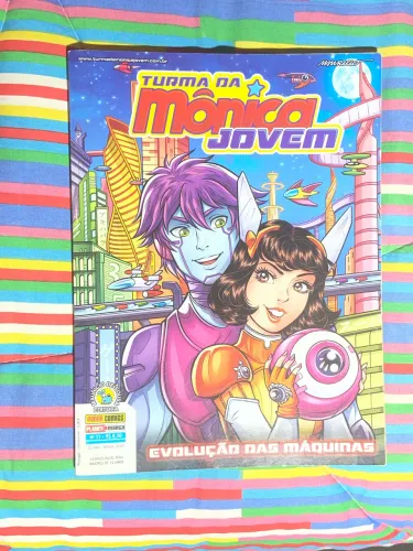 turma da mônica jovem nº 11 - evolução das máquinas