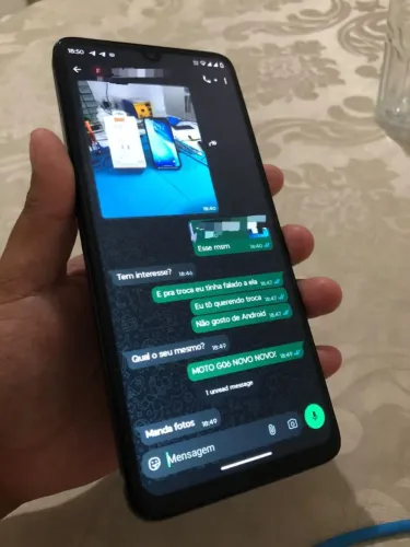 MOTO G06 PRA TROCA EM IPHONE, SO CHAMA QUEM TIVER INTERESSE!!!?
