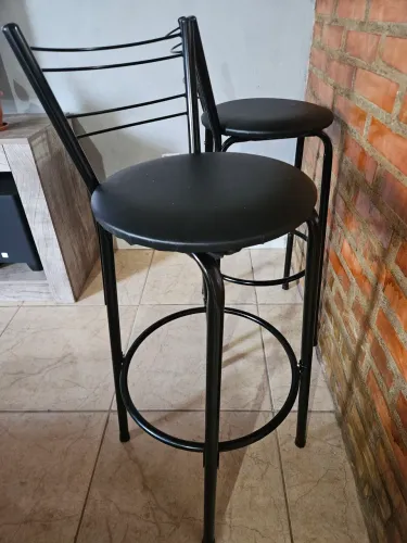 Itagold Flórida Banqueta Cor Assento Preto 90cm
