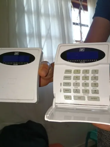 Teclado LCD JFL TEC-300 Para Central de Alarme