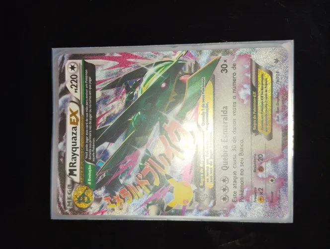 M Rayquaza Ex 76/108 Coleção 25 anos