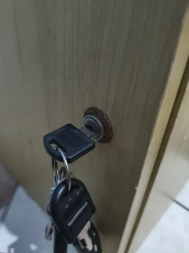 Baú com chaveiro