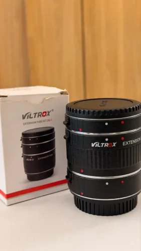 Tubo extensor para fotografia